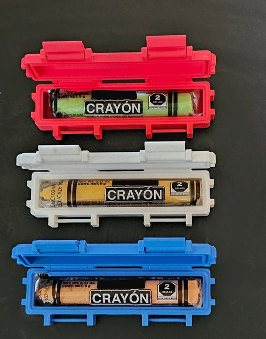 Red, White & Blue USMC Tactical Gum Ration Box Set – 3D Printed Crayon Gum Holders (Set of 3)