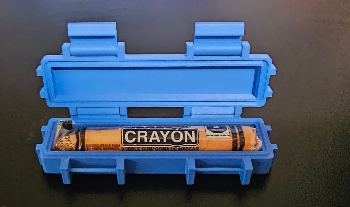 USMC Blue Tactical Gum Ration Box - 3D Printed Box