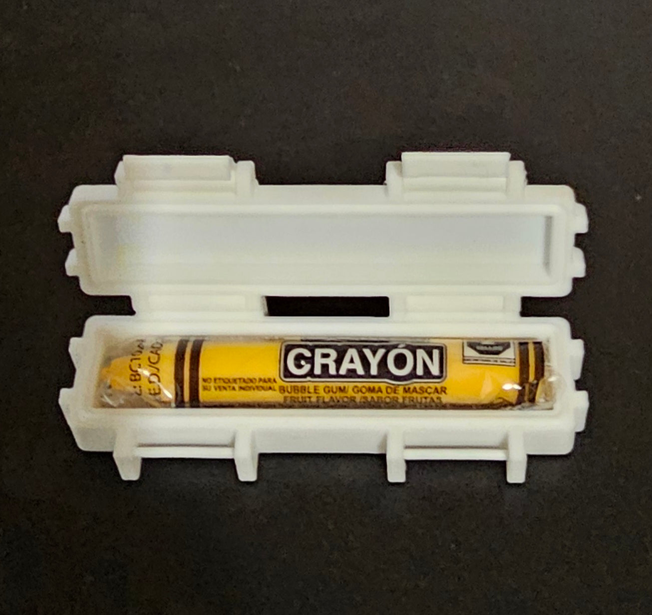 White USMC Tactical Gum Ration Box - 3D Printed Box