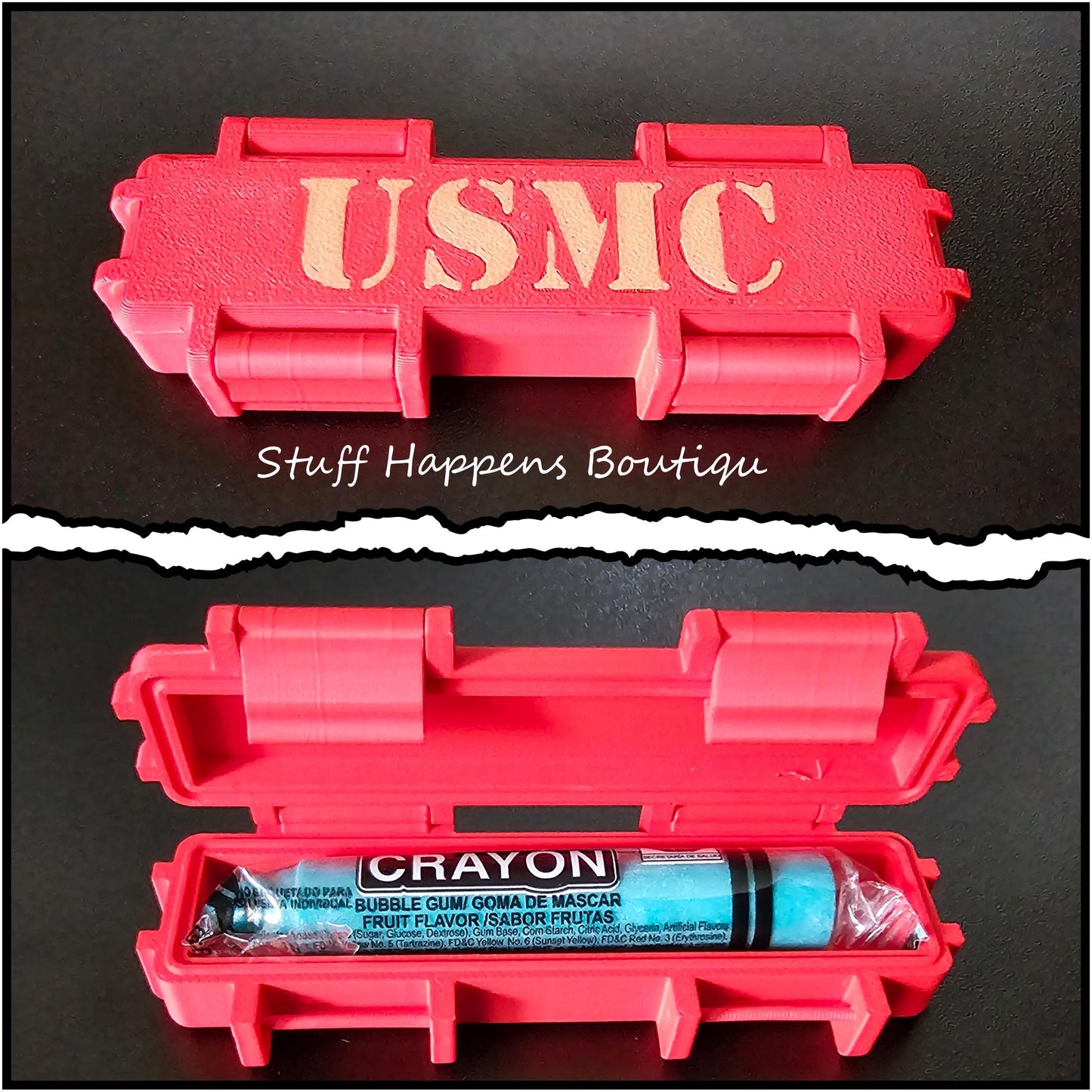 USMC Tactical Gum Ration Box - 3D Printed Box