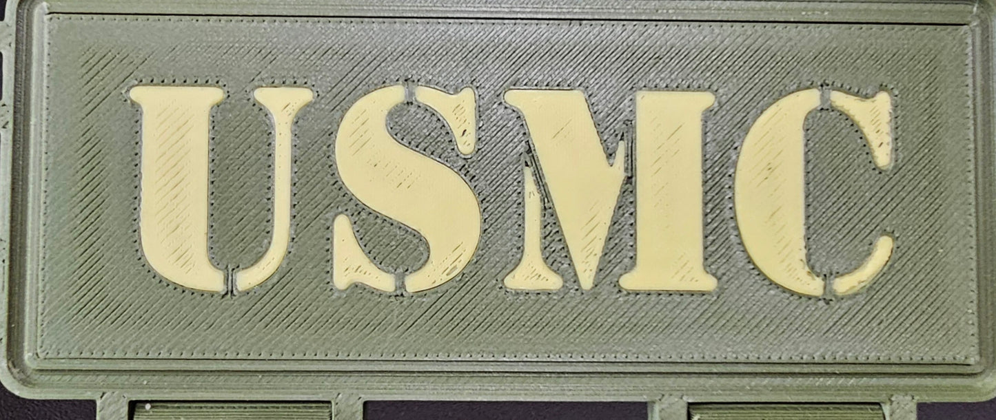 Customizable Marine Corps Tactical Ration Box - 3D Printed Box w/ Crayons