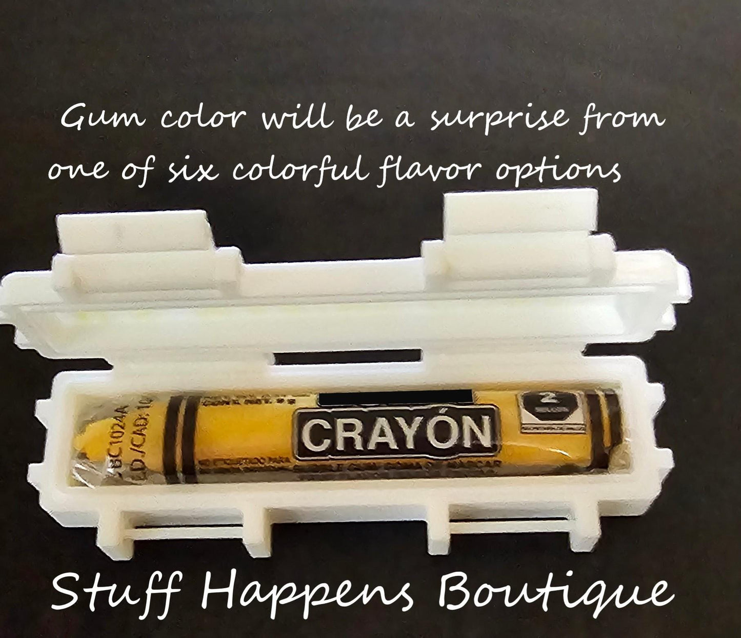 White USMC Tactical Gum Ration Box - 3D Printed Box