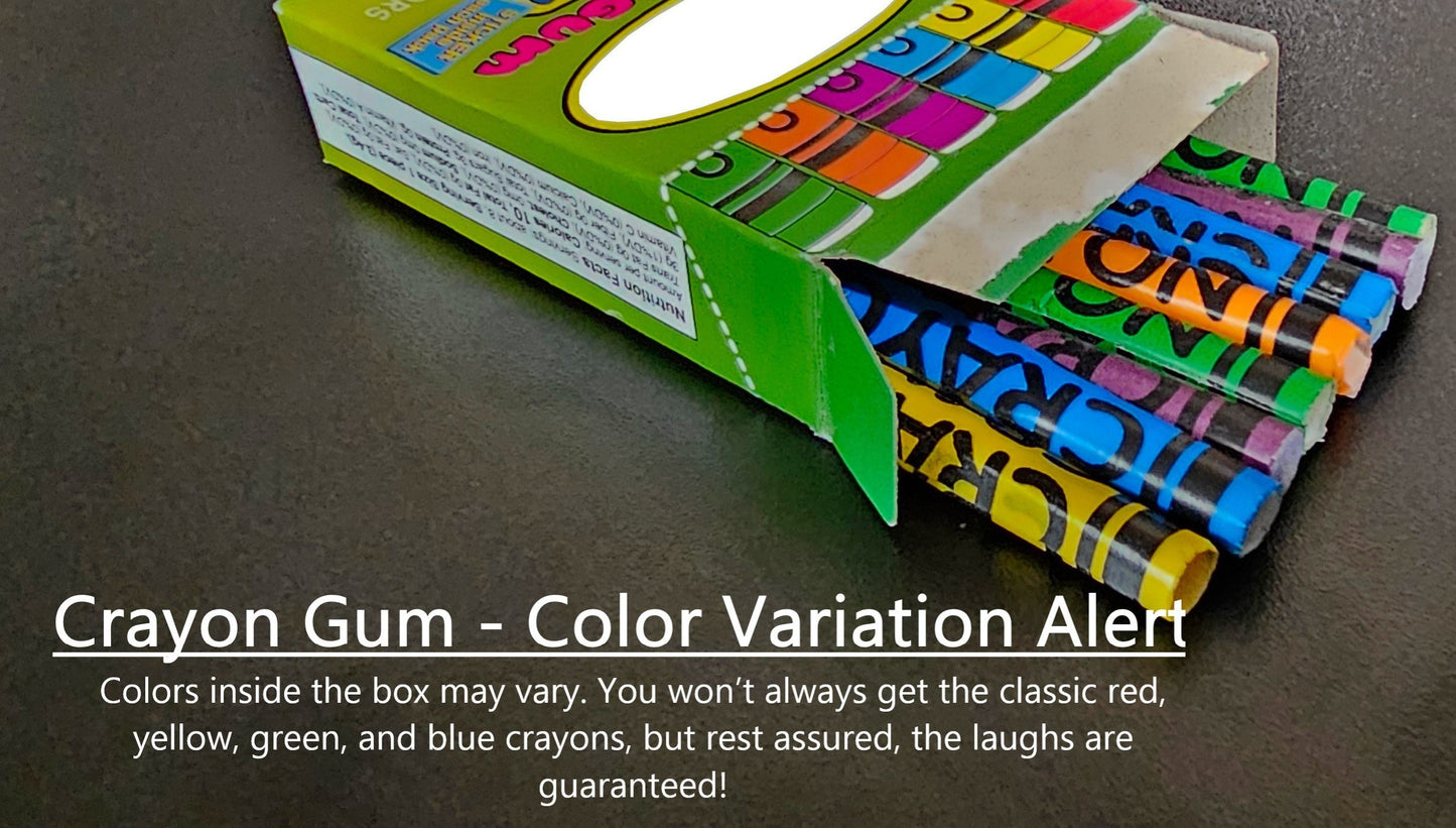 Marine Corps Tactical Ration Box - 3D Printed Box w/ Crayons OR Gum