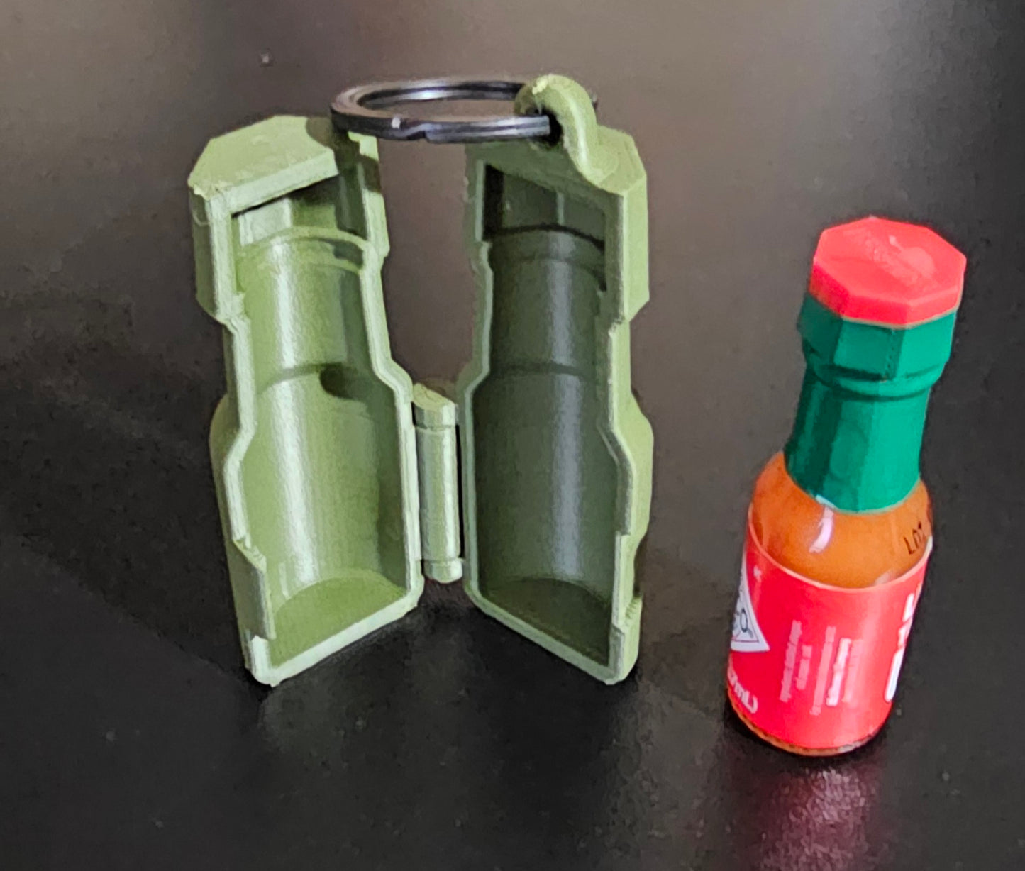 E.D.C. Tactical - Mini Hot Sauce Key Ring Case