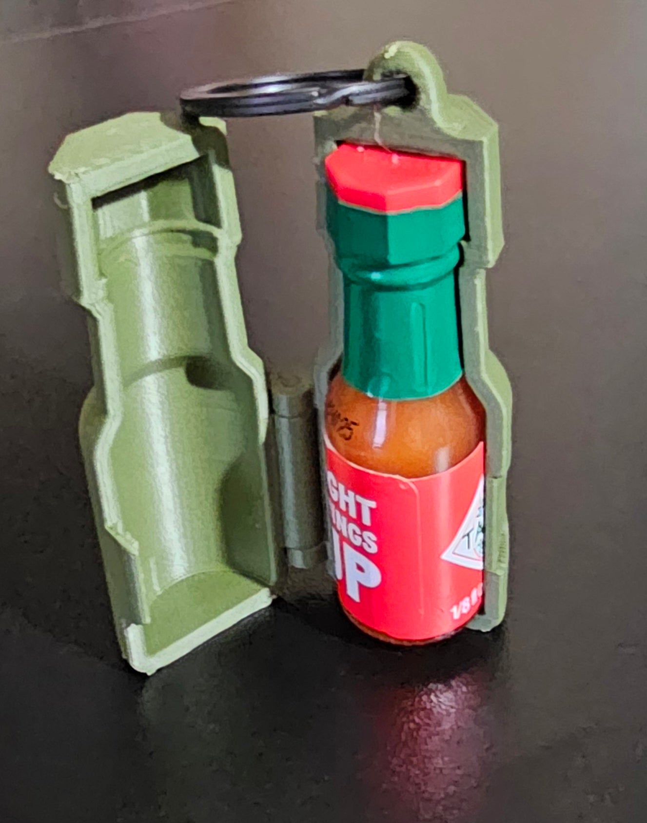 E.D.C. Tactical - Mini Hot Sauce Key Ring Case