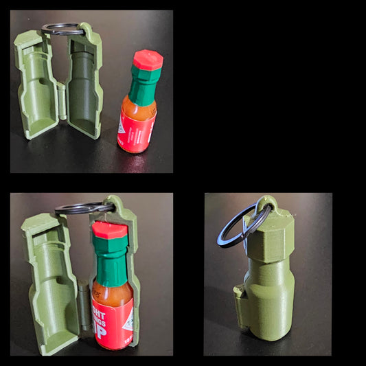 E.D.C. Tactical - Mini Hot Sauce Key Ring Case