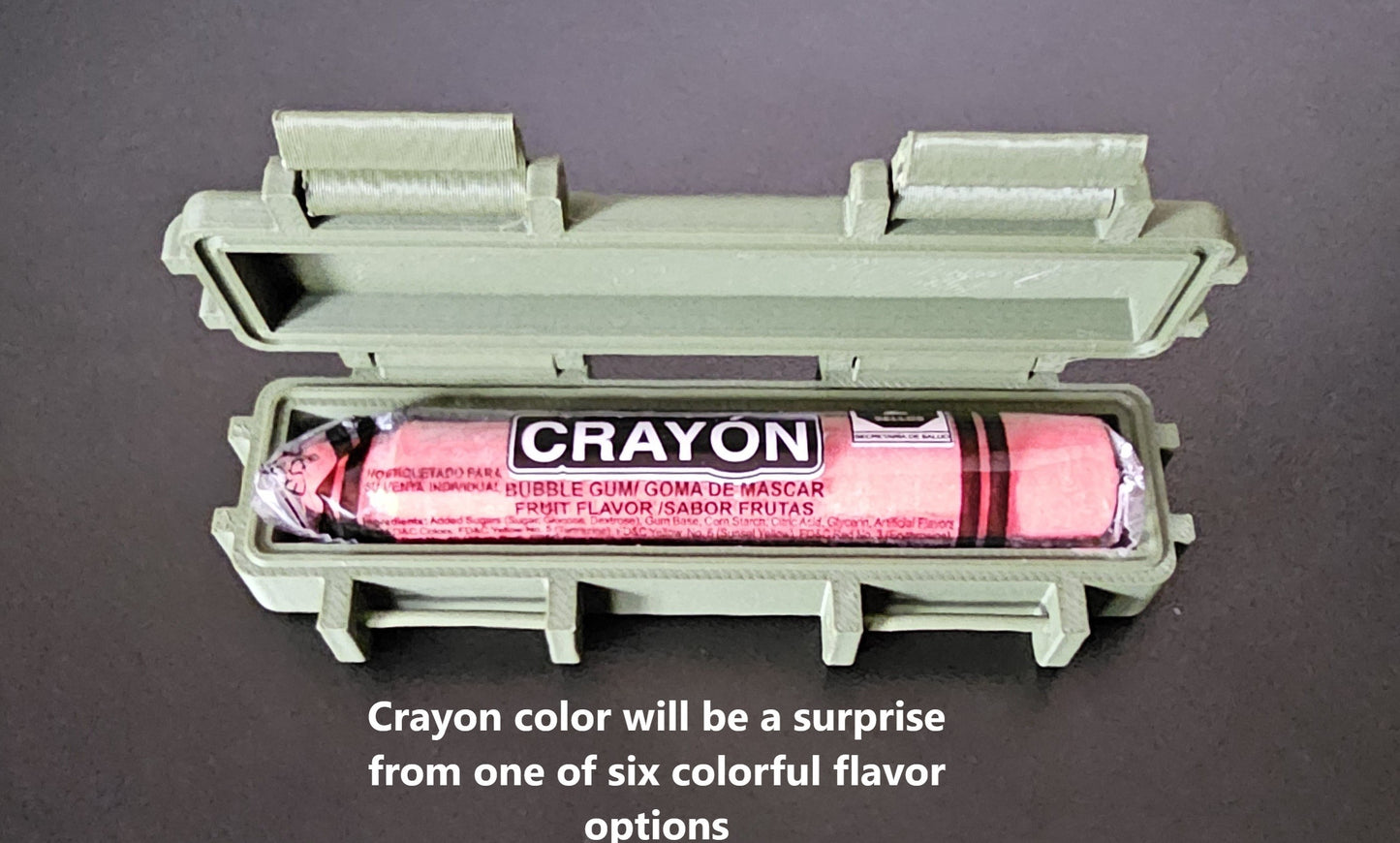 US Marine Corps Tactical Gum Ration Box - 3D Printed Box