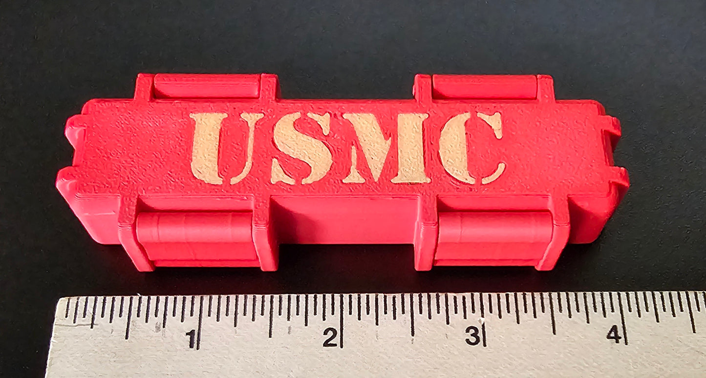 USMC Tactical Gum Ration Box - 3D Printed Box